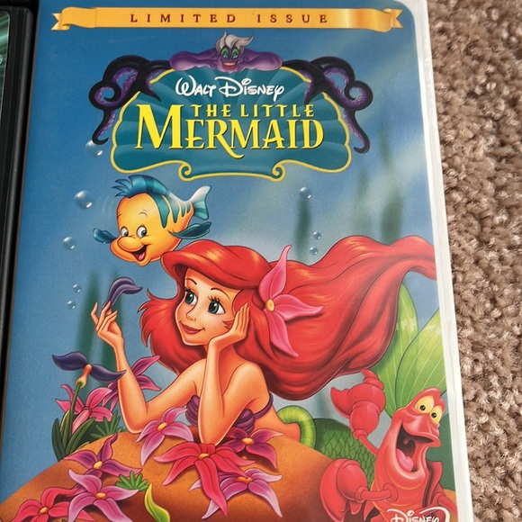 Lot of Disney Little Mermaid DVDs - Picture 5 of 5